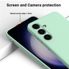 Delicate Liquid Silicone Camera Lens Protector Cases For S23 S24 S25 FE For Samsung Galaxy S23 S24 S25 S26 UItra Plus soft Cover