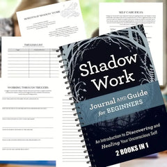 Flexible Shadow Work Journal and Guide Mindfulness Self-understanding Daily Practice Book Inner Peace 10 Minutes a Day