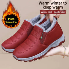 Men’s Winter Cotton Casual Shoes Chunky Sole