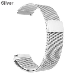 18mm 20mm 22mm Metal Strap For Garmin Vivoactive 3 4 4s 5 6 Band Watch Venu 2 2s 3s SQ Bracelet Venu 4 41mm 45mm Milanese Loop