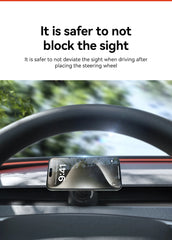 YZ For Tesla Model 3 Y/YL Highland Juniper Magnetic Car Phone Holder 360 Degree Rotation Metal Car Mount for All  Phones