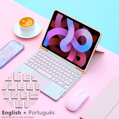 Magic Keyboard Wireless Mouse For iPad 9th Generation Case A16 iPad 10.2 7th 8th Cover iPad Pro 11 M4 Air M3 10th Air 5/4 Funda