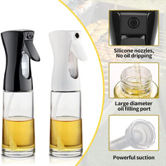 Oil Spray for Cooking - Olive Oil Dispenser Bottle Sprayer Mist-Reusable Food Grade Oil Vinegar,Spray Bottle Kitchen Accessories Cooking Essentials, Kitchen Tools