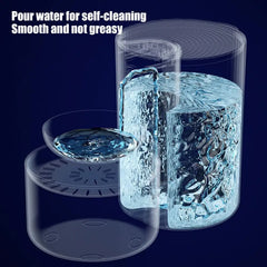 Easy Disassembly Pet Water Fountain Wireless Pet Water Fountain with 3l Capacity for Cats Small Dogs for Clean for Pets