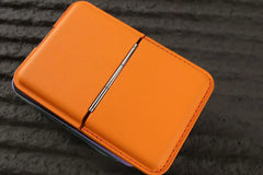 Ultra Thin Premium Magnetic PU Leather Phone Adsorption Stand Card Slot Holder Universal  Device Pouch Card Holder Accessories