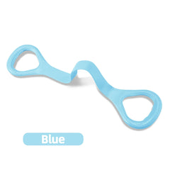 8 Fitness Workout Resistance Band Arm Back Shoulder Exercise Elastic Training Band Yoga Pilates Equipment