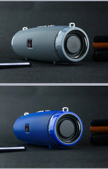 200W Peak Power Portable Bluetooth Speaker IPX7 Waterproof Outdoor HIFI Pillar Subwoofer Stereo Soundbox FM Radio TF Boom Box