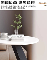 Modern Nordic Luxury Sofa Side Table for Living Room