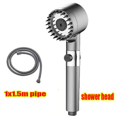 Shower Head Kit High Pressure for Hard Water Pressure Showers Replete for Bathroom Shower 3-mode Adjustable Spray with Massage