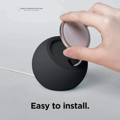 Magnetic Wireless Charging Desk Ball Shape Silicone Holder Stand for Magsafe iPhone 15 14 13 12 Pro Charger Dock Station