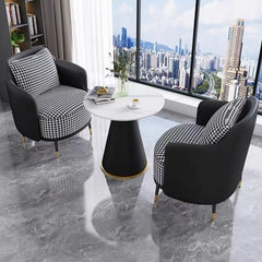 Simple light luxury single Corner Sofa coffee table combination leisure hotel reception sales office negotiation tables and chairs beau Living Room Furniture