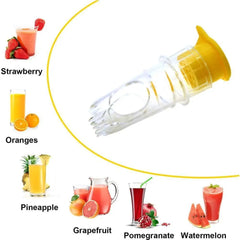 Manual Lemon Juicer Portable Mini Lemon Squeezer Citrus Juicer Reamer Hand Held Easy Juicer for Lemon Orange Limes Citrus