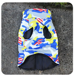 Fashion Big Dog Waterproof Jacket Autumn Winter Pet Coat with Traction Buckle Doberman Pinscher Golden Retriever Outdoor Jackets
