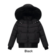 AP 2025 winter design waterproof fabric children down coat for girls and boys clothes