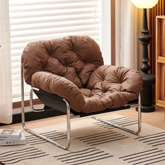 X&D Italian Style Single Corner Sofa Chair Retro Style Indoor Clothing Store Photo Chair Modern And Antique Style Balcony Leisure Chair Living Room Furniture