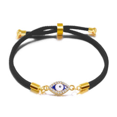 Turkish Evil Eye Bracelets For Women Men Handmade Braided Black Red Rope Lucky Bracelet Fashion Couple Friendship Jewelry Gifts