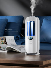Automatic Aromatherapy Machine And Air Humidifier With Digital Display And Colored Lights -Machine Office Home, And Bathroom Home Decor