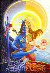 Lord Shiva Canvas Art Print  Hindu Deity Wall Decor Indian Buddha Religious Poster Home Decoration Spiritual Picture