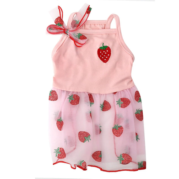 Cute Pet Dog Dress for Small Dogs Thin Puppy Princess Skirt Dog Clothes Chihuahua York Clothing Pet Shop Pet Clothing