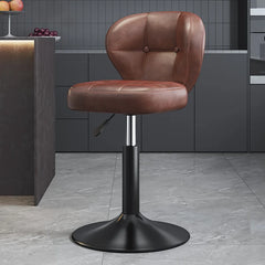 Commercial high platform chair, high footstool chair, adjustable height, rotatable, bar counter chair, front desk cashier stool Kitchen & Dining Furniture
