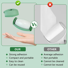 Reusable Lint Roller Washable Mini Pet Hair Remover Lint Roller Compact Portable Lint Roller for Clothes Pet Hair