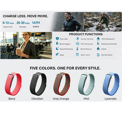 VALDUS Air Band Smart Bracelet Man Woman Heart Rate Blood Pressure Calorie HRV Waterproof Long Battery Life NFC Fitness Tracker