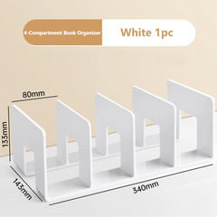 Transparent Acrylic Book Stand – Desktop Book Holder