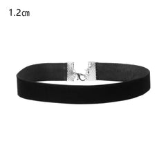 Fashion Sexy Punk Gothic Black Velvet Choker Necklaces Simple Vintage Clavicle Neck Chain Girls Party Jewelry Accessories