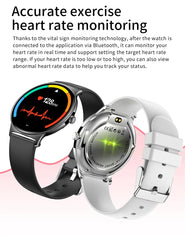 2026New 7.9mm Ultra-Slim SmartWatch Women Health Monitoring Always-On Display 100 +Sports Modes Bluetooth Call Smart Watch Women