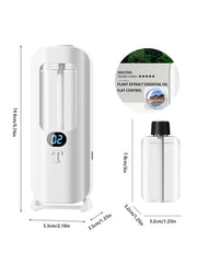 Automatic Aromatherapy Machine And Air Humidifier With Digital Display And Colored Lights -Machine Office Home, And Bathroom Home Decor