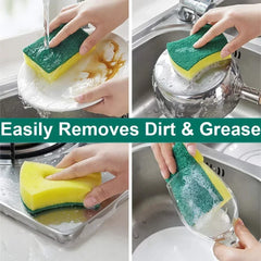 Double-Sided Magic Cleaning Sponge – Pot & Rust Remover