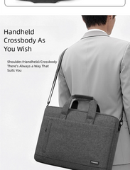 Laptop Bag Sleeve Case Shoulder Handbag For M3 M4 14 15 15.6 17 Inch Macbook Air Pro 13.3 Huawei Asus Dell Notebook Briefcases