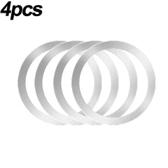2024 Stainless Steel Universal Magnetic Metal Plate Ring For Magsafe Wireless Charger Iron Sheet Sticker Magnet Car Phone Holder