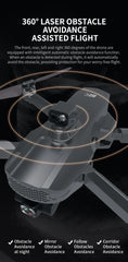 L109 PRO MAX GPS Drone 4K Professional 3-Axis PTZ HD Dual Camera WIFI FPV 360° Laser Obstacle Avoidance Brushless Motor RC 3000M