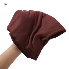 80*180cm Modal Rayon Cotton Muslim Jersey Hijab Women Solid Color Scarf Ramadan Long Shawl Plain Soft Turban Wraps Headband