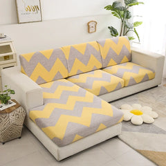 Elastic Sofa Seat Cushion Cover for Living Room Couch Cover Sofa Slipcover Armchair Seat Case Corner L-shape Washable Removable