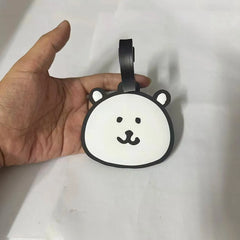 Cartoon Anime Self-depreing Bear Nagano Lage Tag Cute Bag Tag Travel Suitcase Che-in Board Portable Outdoor Gear