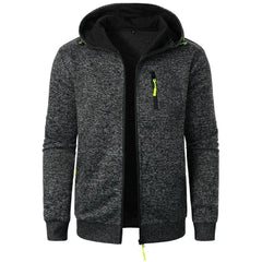 Men's Sports Fitness Casual Sweatshirt Cardigan Hooded Jackets Cardigan Hooded Sweatshirts Baseball Jacket