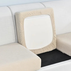 2/3pcs Couch Covers Stretch Cushion Covers Sofa Seat Cushion Slipcover Cushion Protector For Bedroom Office Living Room Home Dec