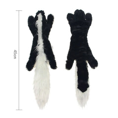 Funny Simulated Animal No Stuffing Dog Toy with Squeakers Durable Stuffingless Plush Squeaky Dog Chew Toy Crinkle Pet Squeak Toy Pet Shop