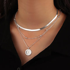 New Stainless Steel Cross Pendant Necklace for Men Women Minimalist Gold Color Jewelry Male Female Necklaces Chokers Gifts 2025