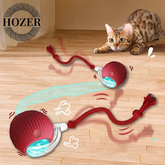 2PCS Smart Cat Rolling Ball Toys – Rechargeable Mouse Imitation Pet Shop