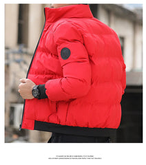 Men’s Lightweight Down Jacket – Warm Winter Windbreaker Coat