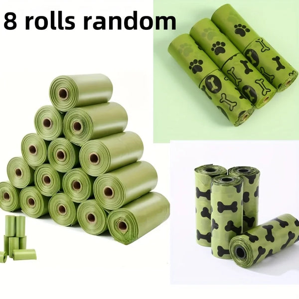 120-Count Biodegradable Dog Poop Bags – Leakproof & Unscented Pet Shop