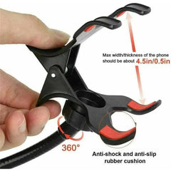 Phone Holder Gooseneck Flexible Arm Lazy Rotatable Bedside Cellphone Stand Mount Household Support Bracket Smartphone Holder