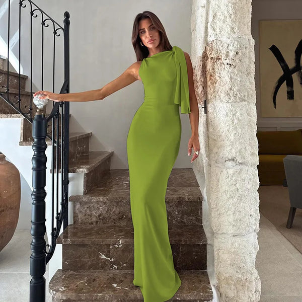 Women’s wear Sleeveless Bodycon Maxi Dress – Party Fashion