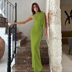 Women’s wear Sleeveless Bodycon Maxi Dress – Party Fashion