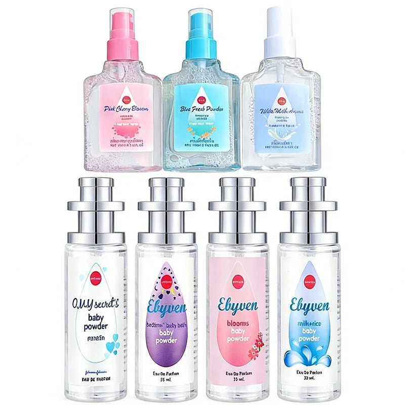 Floral Unisex Fragrance High-end Baby Milk Scented Pagoda-shaped Eau De Toilette Fresh Vanilla Lavender Deodorizing Body Spray