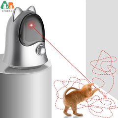 ATUBAN Interactive Laser Pointer Cat Toys for Indoor Cats,Cat Laser Toy Automatic for Bored Indoor Adult Cats/Kittens/Dogs Pet Shop