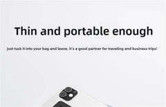 MINGCVIL Mini Foldable Wireless Keyboard Slim Portable Bluetooth Keyboard Rechargeable Folding Keyboard for IOS Windows Android